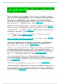 BUSG 115 Final Exam Questions With All Correct Answers