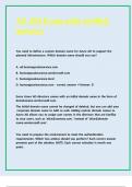 AZ 104 Exam with verified answers 