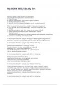 My D204 WGU Study exam with 100&percnt; correct answers 2025