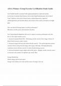 AFAA Primary Group Exercise Certification Study Guide