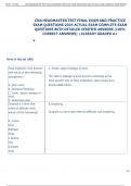 CNA HEADMASTER TEST FINAL EXAM AND PRACTICE  EXAM QUESTIONS 2025 ACTUAL EXAM COMPLETE EXAM  QUESTIONS WITH DETAILED VERIFIED ANSWERS &lpar;100&percnt;  CORRECT ANSWERS&rpar; &sol;ALREADY GRADED A&plus; 