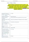 TEXAS TERMITE TECHNICIAN ACTUAL EXAM &vert; 148  COMPLETE QUESTIONS WITH 100&percnt; RATED CORRECT  ANSWERS &vert; 2025 LATEST UPDATED &vert;NEWET  VERSION WITH VERIFIED ANSWERS ASSURED PASS  ALREADY GRADED A&plus;