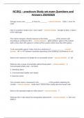 NCIDQ &ndash; practicum Study set exam Questions and Answers 2024&sol;2025