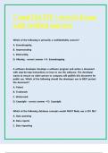 CompTIA ITF&plus; newest Exam with verified answers