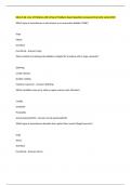 EAQ ch 66- Care of Patients with Urinary Problems Exam Questions Answered Correctly Latest 2025