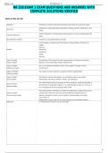 NR 228&colon;EXAM 1 EXAM QUESTIONS AND ANSWERS WITH COMPLETE SOLUTIONS VERIFIED