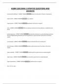 AGBM 338 EXAM 2 UPDATED QUESTIONS AND ANSWERS&period;