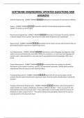 SOFTWARE ENGINEERING UPDATED QUESTIONS AND  ANSWERS  Software Engineering - CORRECT ANSWERMulti-person construction of multi-person software&period;  System - CORRECT ANSWERPurposeful collection of interrelated components working  together to achieve a common go