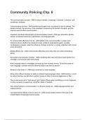 Community Policing Chp&period; 6 Quiz Questions and answers graded A&plus; 2025&sol;2026