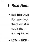 MATHS FORMULAS