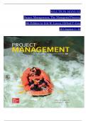 SOLUTION MANUAL Project Management&comma; The Managerial Process&comma; 8th Edition by Erik W&period; Larson&comma; Clifford F&period; Gray All Chapters 1 - 16&emsp;