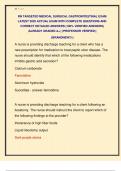 RN TARGETED MEDICAL SURGICAL GASTROINTESTINAL EXAM  LATEST 2025 ACTUAL EXAM WITH COMPLETE QUESTIONS AND  CORRECT DETAILED ANSWERS &lpar;100&percnt; VERIFIED ANSWERS&rpar;  &vert;ALREADY GRADED A&plus;&vert; &vert;&vert;PROFESSOR VERIFIED&vert;&vert;   &vert;&vert;BRANDNEW&excl;&excl;&excl;&vert;&vert;