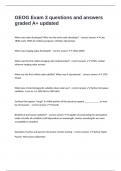 GEOG Exam 3 questions and answers graded A&plus; updated