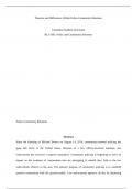 Theories and Differences Within Police-Community RelationsColumbia Southern UniversityBCJ 