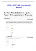 NRNP 6568 Week 8 Comprehensive Practice Questions With Correct Answers Latest 2025&sol;2026 Graded 100&percnt; Guaranteed Pass&period;