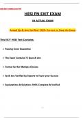 2025 &sol; 2026 HESI PN EXIT EXAM V4 EXAM WITH 75 QUESTIONS AND ANSWERS &lpar;VERIFIED REVISED FULL EXAM&rpar;