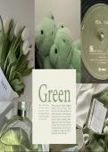 Green themed Mood Board