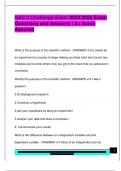 NAS 2 Challenge Exam 2024&sol;2025 Exam  Questions and Answers &vert; A&plus; Score  Assured