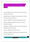 NAS 2 CHALLLENGE EXAM PACKAGE DEAL QUESTIONS AND VERIFIED DETAILED ANSWERS &vert; 100&percnt; GUARANTEED PASS &vert; ALREADY GRADED A&plus;