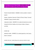 NAS2 Challenge Exam 2024&sol;2025 Exam  All Answers and Illustrations Given 