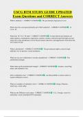 USCG BTM   Bundled Exam Questions WITH  CORRECT Answers