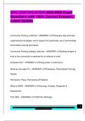 SRO CERTIFICATION 2024&sol;2025 Exam  Questions with 100&percnt; Correct Answers &vert;  Latest Update