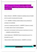 TRT- Practice Exams 2024&sol;2025 Exam  Questions Marking Scheme New Update  &vert; A&plus; Rated 