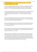 ATI-RN Metabolism 3&period;0 Case Study Test Part 1 Test with Verified Answers 100&percnt; Pass