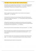 CCC Mod 5 Post Test with 100&percnt; Verified Answers