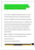 Georgia Pesticide Applicators Exam  2025&sol;2026 Exam Questions with 100&percnt;  Correct Answers &vert; Latest Update 