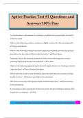 Aptive Practice Test &num;1 Questions and Answers 100&percnt; Pass