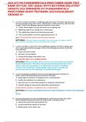 2025 ATI PN FUNDAMENTALS PROCTORED EXAM TEST BANK ACTUAL 500&plus; Qs&As WITH RATIONALES&vert;LATEST UPDATE 2025 SPRING&vert;PN ATI FUNDAMENTALS PROCTORED EXAM TESTBANK 2025&sol;2026&vert;ALREADY GRADED A&plus;