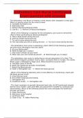 Ambulatory Care Nurse Certification Exam question with answers