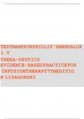 &lpar;Download&rpar; Test Bank For Phillips's Manual of I&period;V&period; Therapeutics Evidence-Based Practice for Infusion Therapy 7th Edition latest 2023