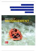 SOLUTION MANUAL Project Management&colon; The Managerial Process&comma; 8th Edition by Larson and Gray All Chapters &lpar;1&ndash; 16&rpar; Completed