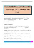 NATOPS Bundled Exams Questions and Answers 100&percnt; Pass Guaranteed Updated 2025 