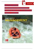 SOLUTION MANUAL Project Management&colon; The Managerial Process&comma; 8th Edition by Larson and Gray All Chapters &lpar;1&ndash; 16&rpar; Completed
