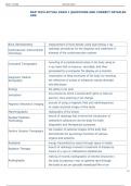 RAD TECH ACTUAL EXAM 1 QUESTIONS AND CORRECT DETAILED  ANS
