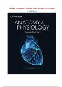 Test Bank for Anatomy & Physiology &lpar;MindTap Course List&rpar;&comma; 1st Edition by Elizabeth Co&period;