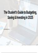 The Student's Guide to Budgeting&comma; Saving & Investing in 2025