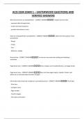 ACIS 2504 EXAM 1 &ndash; EASTERWOOD QUESTIONS AND VERIFIED ANSWERS&period;