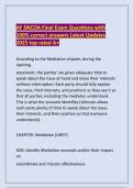 AF SNCOA Final Exam Questions with 100- correct answers Latest Updates 2025 top rated A&plus;