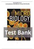 TEST BANK Microbiology&colon; An Introduction 14th Edition by Gerard J&period; Tortora All Chapters 1-28 &vert;&vert;Complete A&plus; Guide