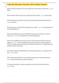 Fema ISC 200 Exam Test with 100&percnt; Verified Answers