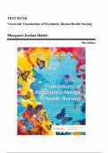 Test Bank For Varcarolis' Foundations of Psychiatric-Mental Health Nursing 9th Edition By Margaret Jordan Halter &vert;&vert; All Chapters &lpar; 1-36&rpar; &vert;&vert; Newest Version 2025