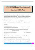 STC-EIT260 Exam Questions and Answers 100&percnt; Pass