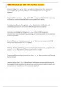 NIMS 100 study set with 100&percnt; Verified Answers