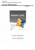Test Bank for Primary Care&colon; Interprofessional Collaborative Practice 7th Edition &lpar;Terry Mahan Buttaro&comma; 2024&rpar;&comma; Chapter 1-228 &vert; Complete Guide A&plus;