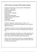 NURS 214 Exam 1 Questions With Complete Solutions