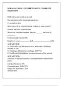 NURA 214 EXAM 2 QUESTIONS WITH COMPLETE SOLUTIONS